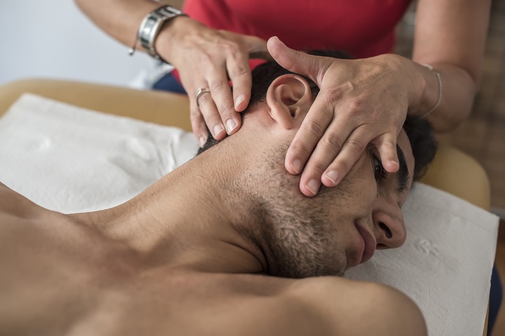 Neck physiotherapy